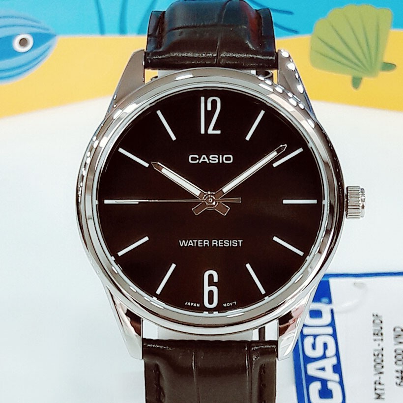 Đồng hồ nam Casio chính hãng Anh Khuê MTP-V005 (40mm)