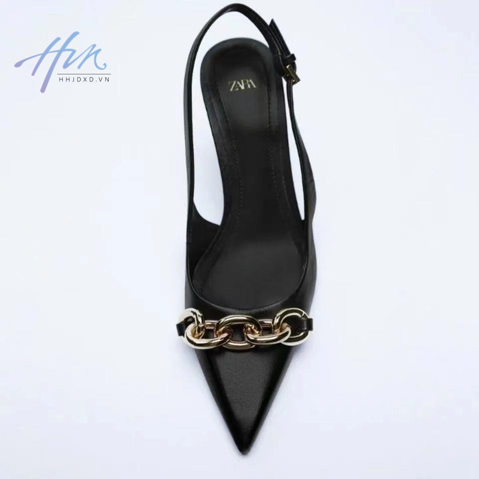 Giày Sandal Cao Gót Hở Ngón Cài Khóa Kim Loại Kiểu Pháp Thời Trang Mùa Hè Dành Cho Nữ 2022