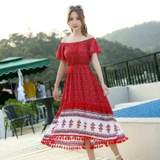 [ ORDER] Váy #Bohemian