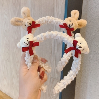 Cài tóc họa tiết gấu Bunny hoạt hình phong cách Hàn Quốc ngọt ngào cá tính cho nữ