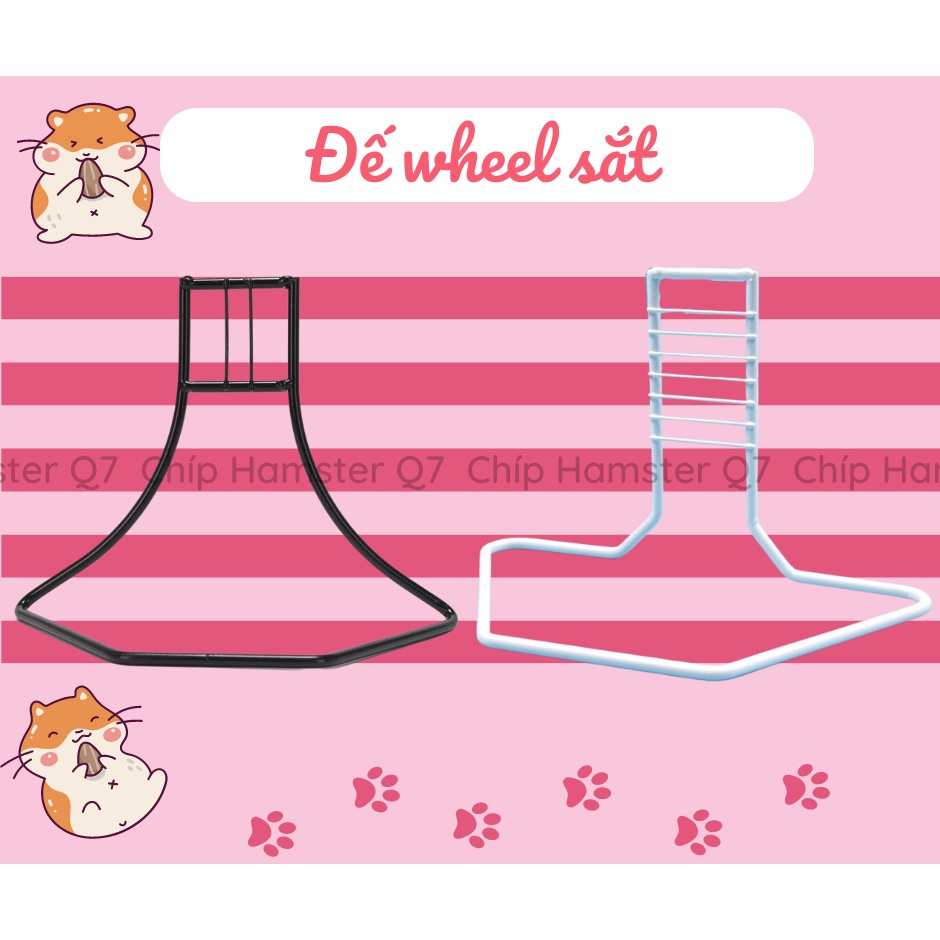 Đế Wheel 12cm,14cm,18cm - Đế sắt 21cm / Đế sắt trắng 23cm
