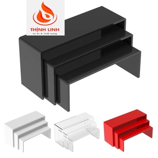 Kệ mica chữ u trưng bày sản phẩm