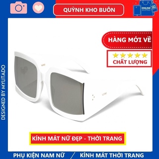 Kính mát nam nữ thời trang Hàng Hiệu chống UV400 , gọng vuông to phù hợp nhiều khuân mặt 084