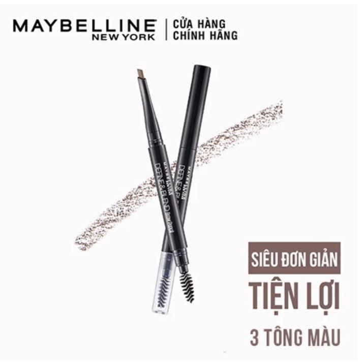 Chì Kẻ Mày Ngang Maybelline Define &amp; Blend Brow Pencil 0.16g