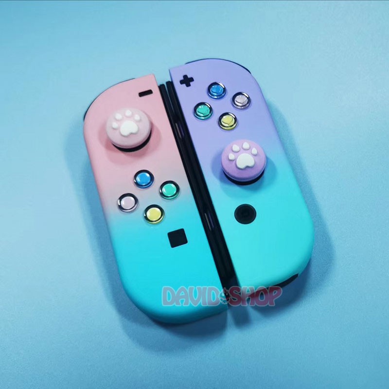 Nút trong suốt hình chìm trái tim cao cấp cho tay cầm Joy-Con - Nintendo Switch
