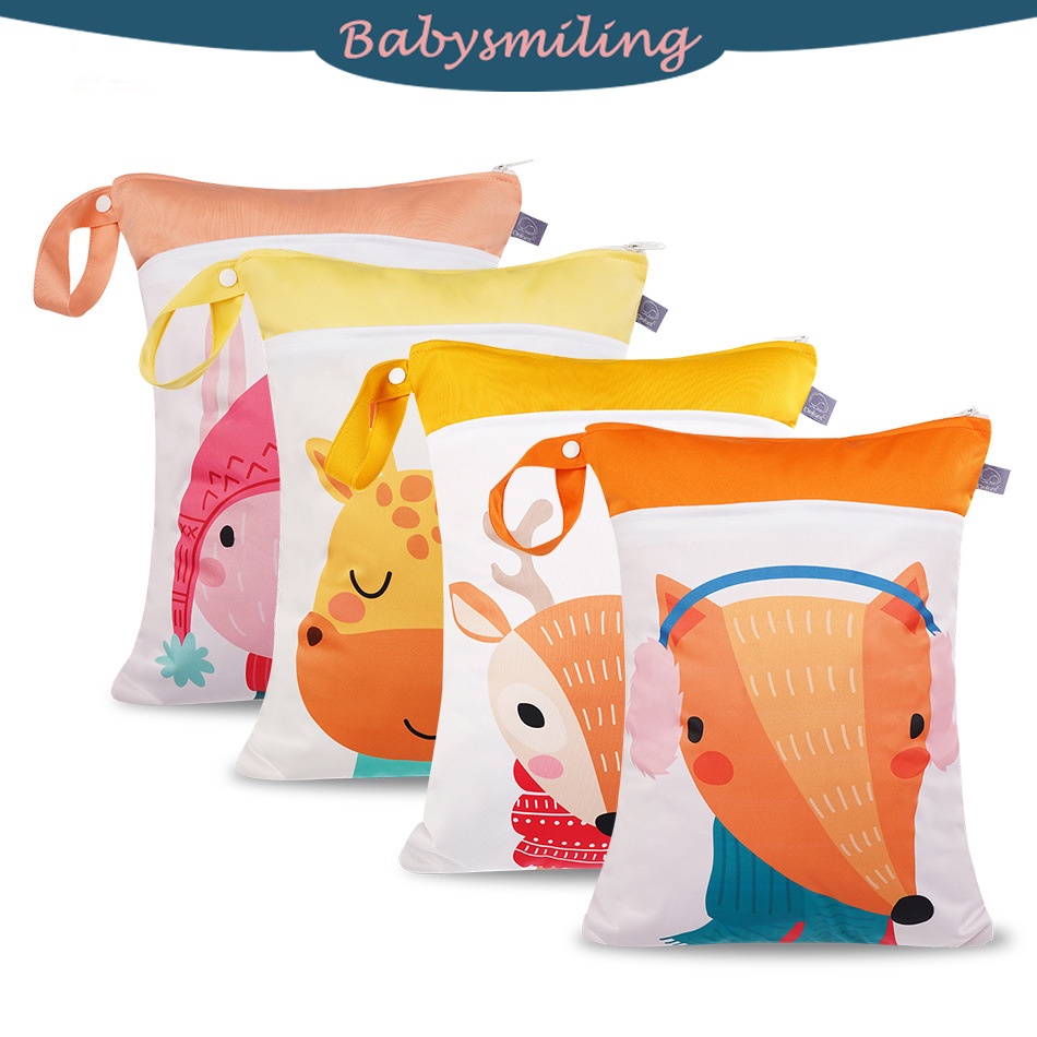 Túi Đựng Tã Em Bé Chống Thấm Nước 30*40cm