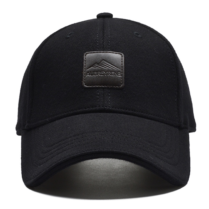 Mũ lưỡi trai dày giữ ấm mùa đông phong cách hip hop cá tính cho quý ông cao tuổi