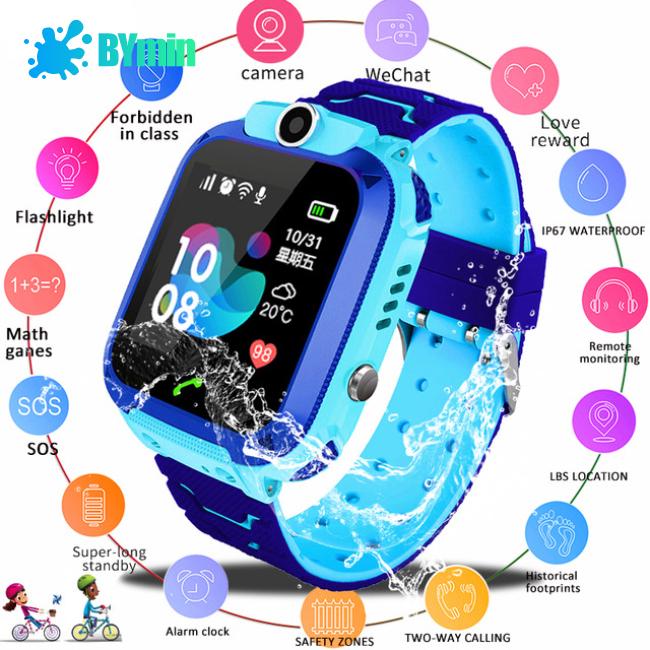 Bộ đồng hồ thông minh có chế độ GPS/SOS đa năng cho trẻ em