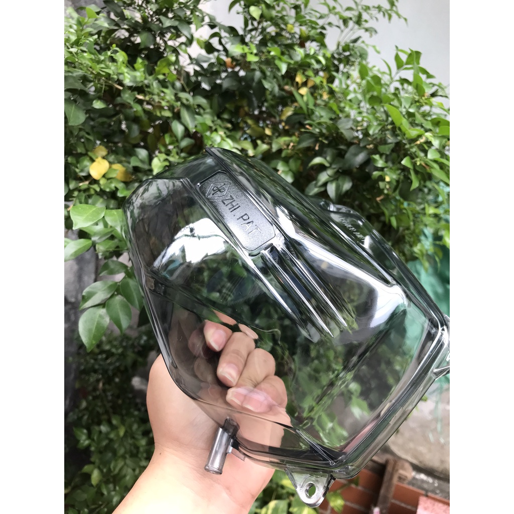 Ốp lọc gió Vario, Ốp pô E Vario 150 Zhipat trong suốt