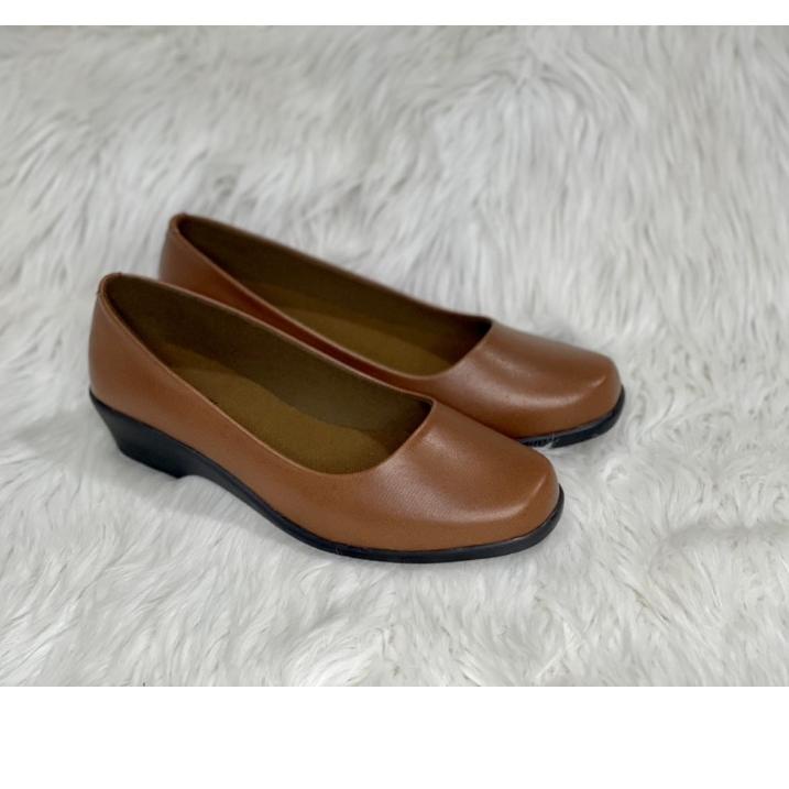 Event (12.12) Giày Loafer Lạc Đà Nữ 3Cm Màu Lạc Đà Và tan #