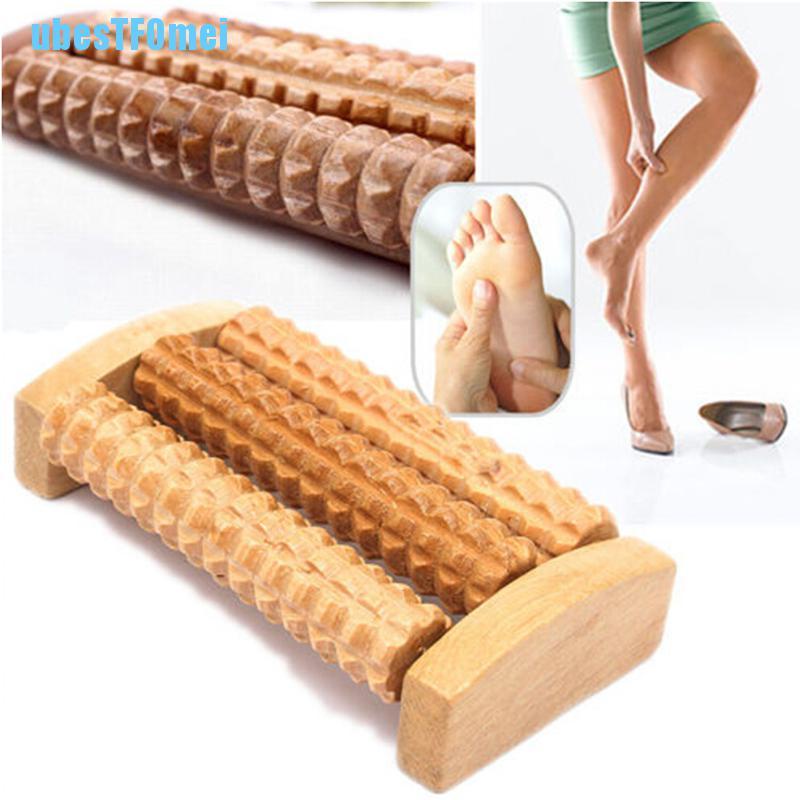 Con Lăn Gỗ Cầm Tay Bấm Huyệt Mát Xa Cơ Thể Lưng Chân Tay