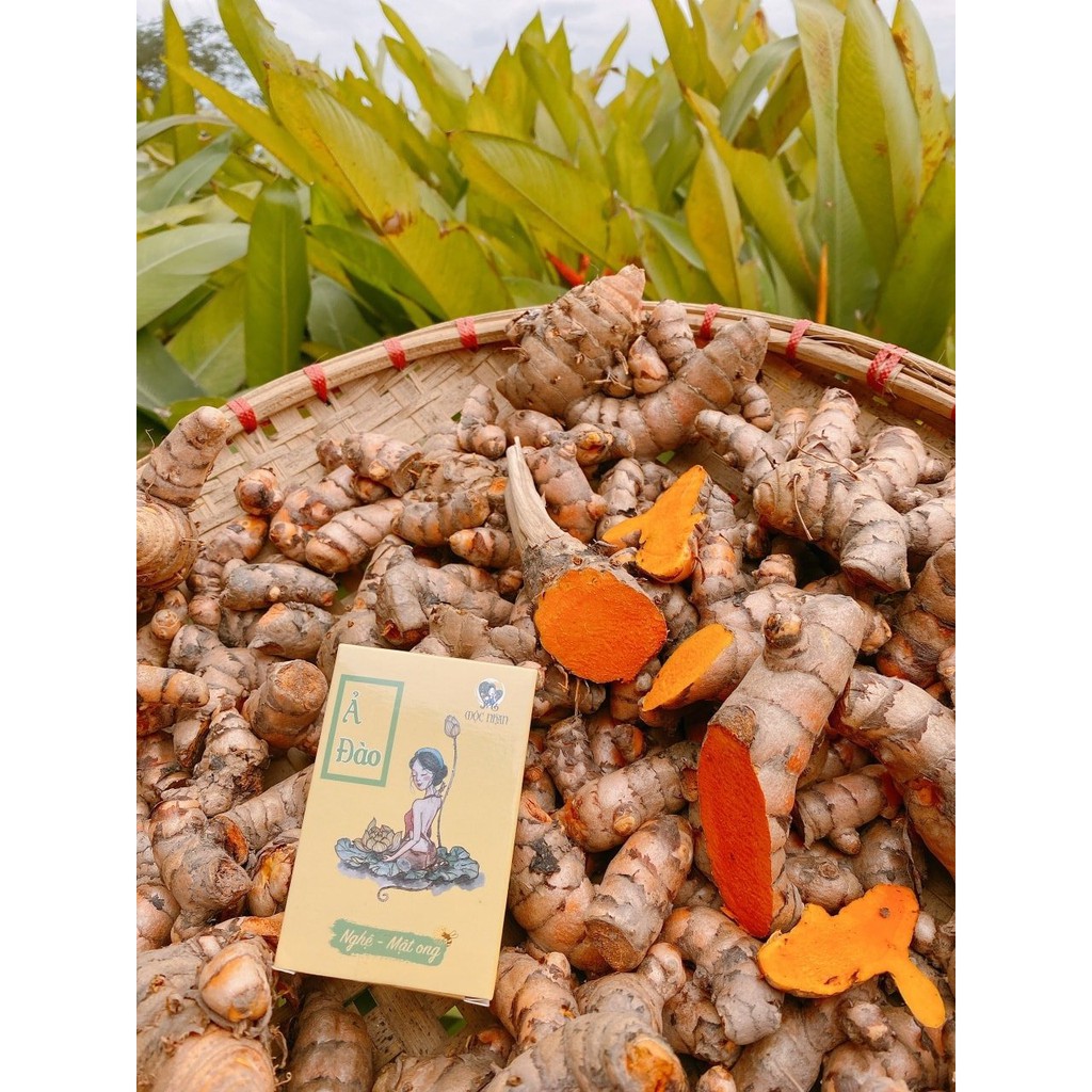 xà bông nghệ, xà bông mướp đắng mộc nhan Natural tặng kèm túi lưới | BigBuy360 - bigbuy360.vn