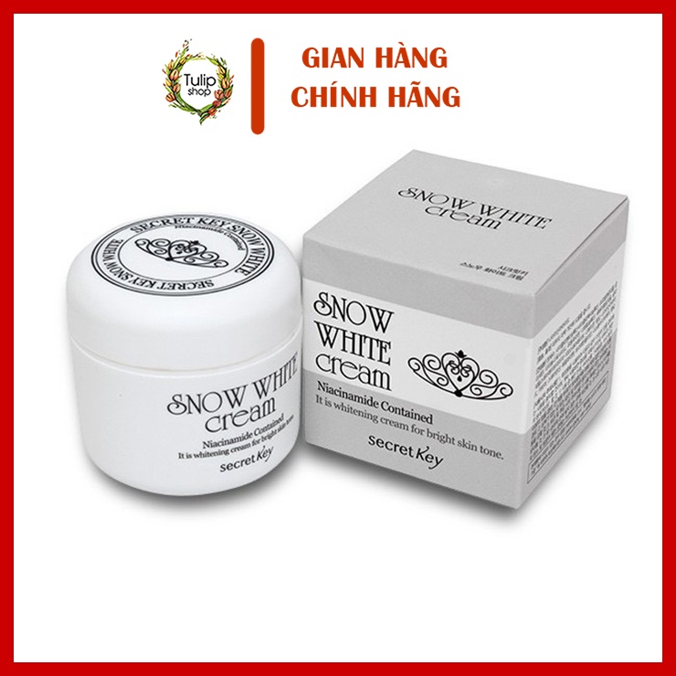 Kem dưỡng trắng da Snow White Cream Secret Key