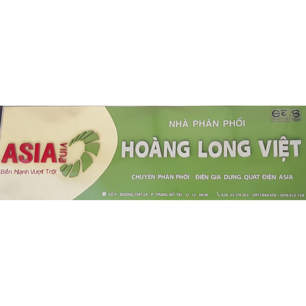 BH 2 năm -Quạt treo điều khiển ASIA  L16019 Tên mới VY377290
