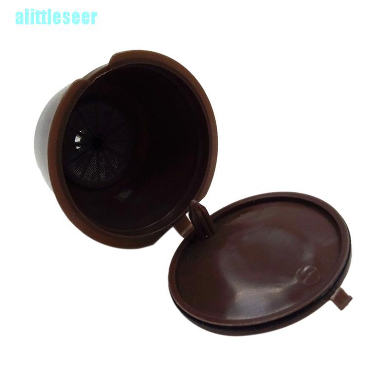 【Per】2X Refillable Reusable Coffee Capsule Pods Cup for Nescafe Dolce Gusto Machine