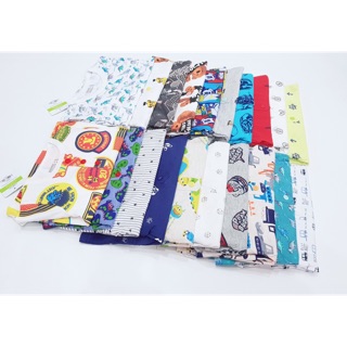 Bộ cộc cotton Crazy8 cúc ngực bé trai 2-7Y