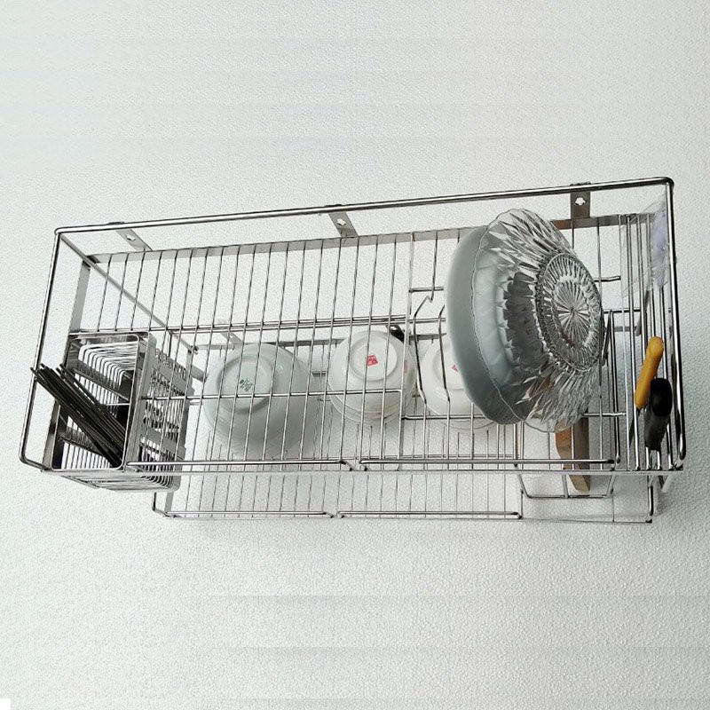 Kệ chén inox 304 treo tường 2 tầng đa năng và không đa năng KCT2T - Ship nhanh nội thành Tp.HCM