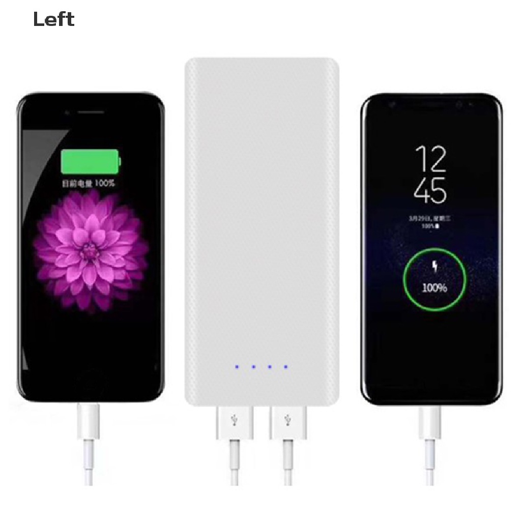 Hộp Sạc Pin Hai Cổng USB Le 8 X 18650 DIY Ốp