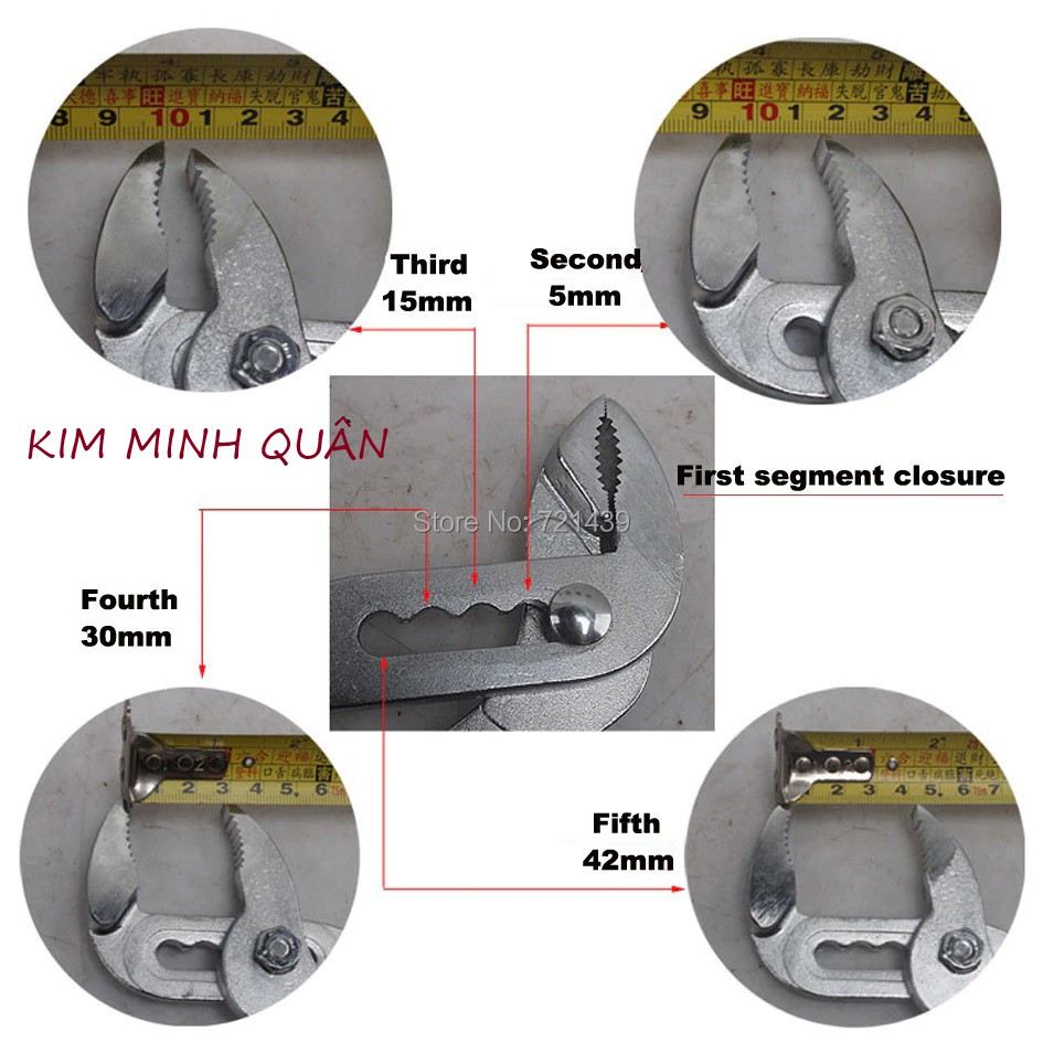 Kìm Mỏ Quạ Cán Thép 250mm/10&quot; B0007 C-Mart