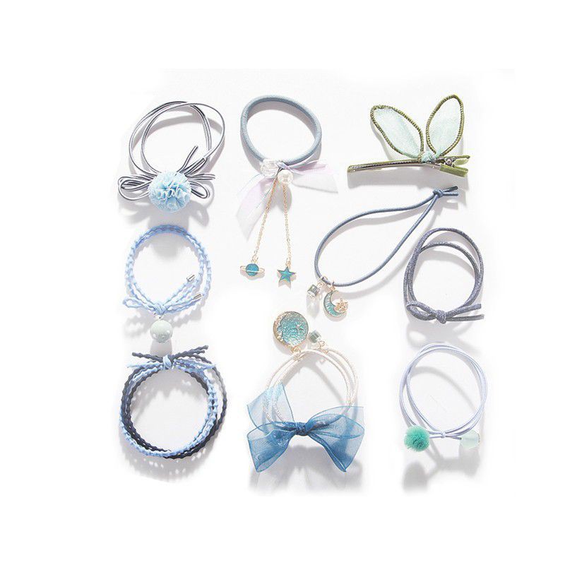 Combo 9 dây cột tóc,,,