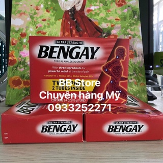 Kem xoa bóp Bengay hàng Mỹ chính hãng