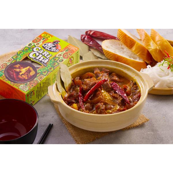 Cà Ri Chà Hoàn Chỉnh Ông Chà Và 125gr (Sản phẩm phù hợp cho khẩu phần ăn từ 4 - 5 người)