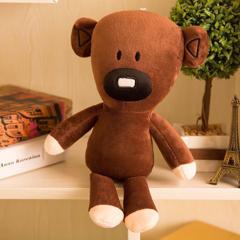 Movie Mr Bean+Teddy Bear Soft Doll Stuffed Animal Plush Toys Xmas Toy Gift Kid