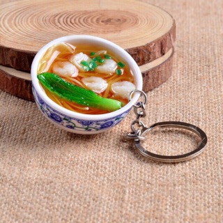 Móc khoá món ăn như thật siêu Kool