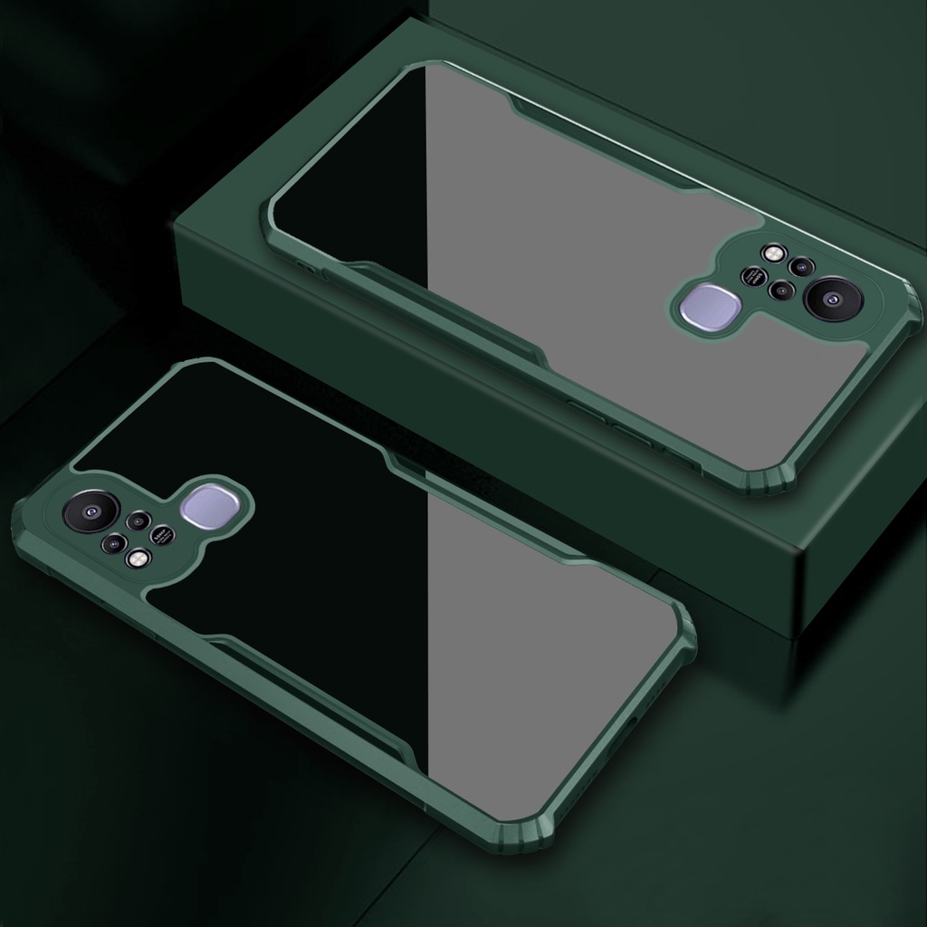 Ốp Điện Thoại Trong Suốt Cho Infinix HOT 11S / HOT 11 / HOT 10 / HOT 10 11 Play / HOT 10s / HOT 10i / HOT 10T / Smart 6 / Smart 5 Pro 5A HOT 20i 20s 20 Play