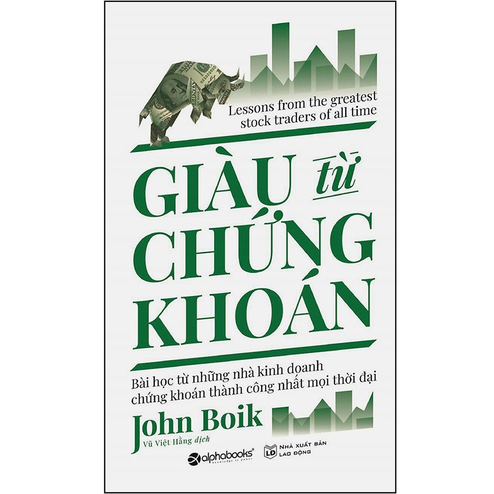 Sách - Giàu Từ Chứng Khoán (Tái Bản 2021) [AlphaBooks]