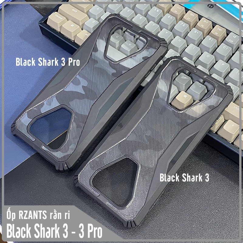 Ốp lưng cho Xiaomi Black Shark 3 - 3 Pro Rzants rằn ri
