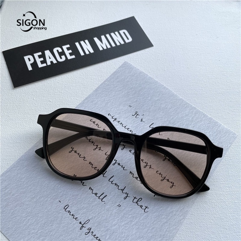 Kính Mát Phân Cực Mặt Vuông Màu Nâu Thời Trang Cho Nam Và Nữ