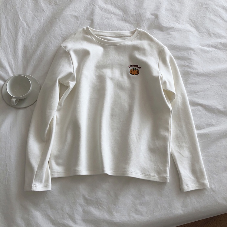 NRVP Áo Thun Nữ Dài Tay Dáng Rộng Thời Trang Hàn Quốc