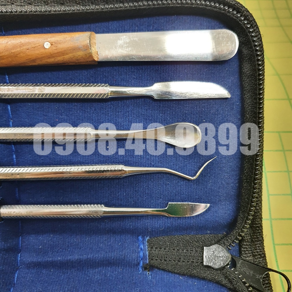 Bộ dao tỉa sáp Nha khoa 10 chi tiết