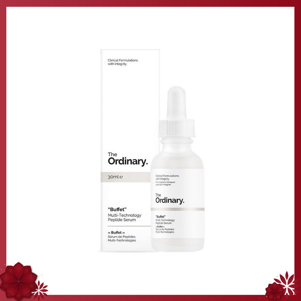 Tinh Chất Chống Lão Hóa The Ordinary ''Buffet'' Multi-Tech 30ml ✟α