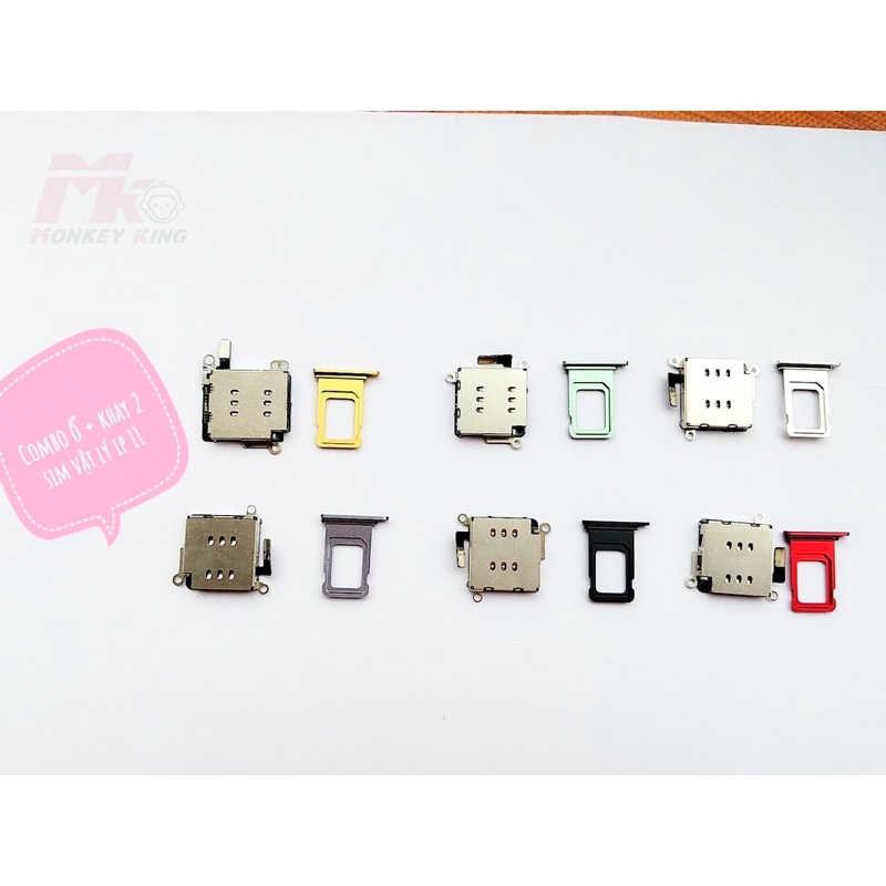 Combo độ 2 sim vật lý cho IP X.R +11