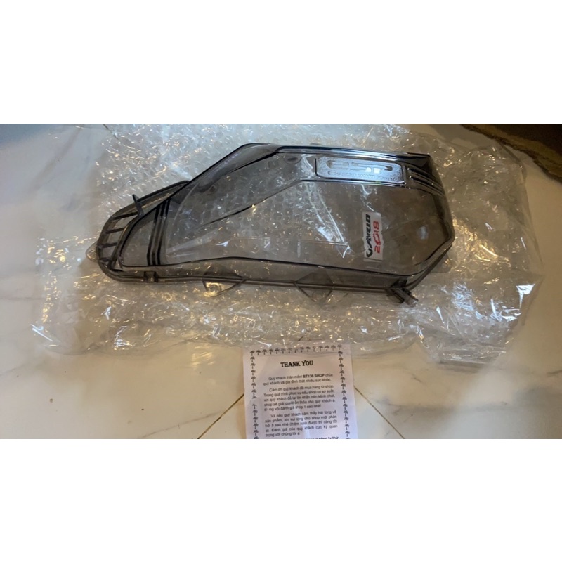 Ốp Pô E  Trong Suốt & Đen Khói AIRBLADE VARIO CLICK