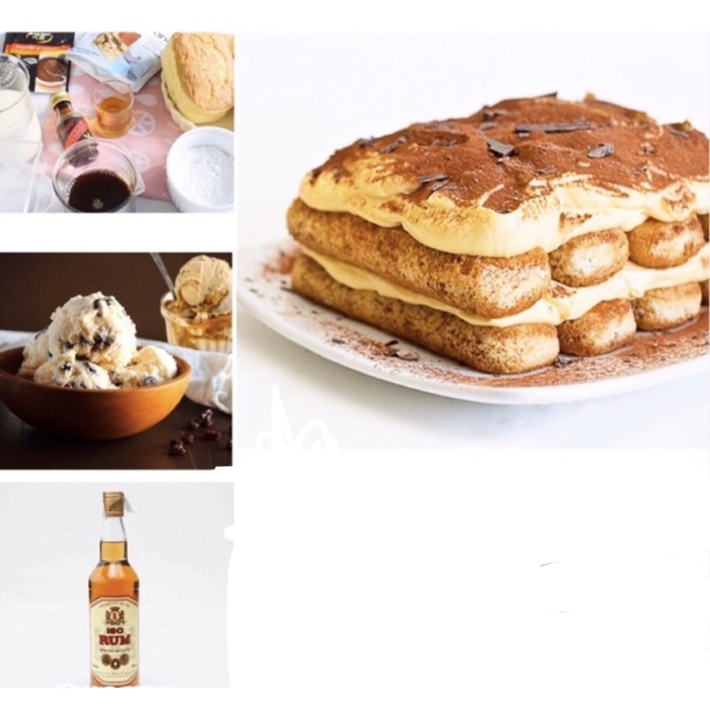 Rum 100ml làm bánh Tiramisu (Rhum)