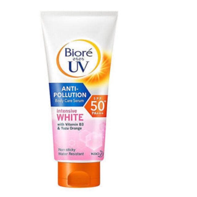 50 Ml. Bioré UV Anti-pollution Body Care Serum Intensive White Spf50 PA  50ml
