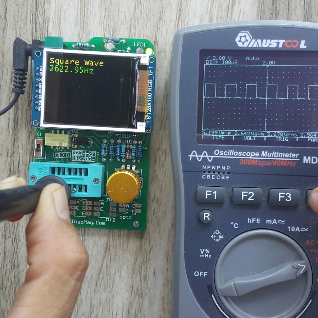 Máy test linh kiện LCR đa năng