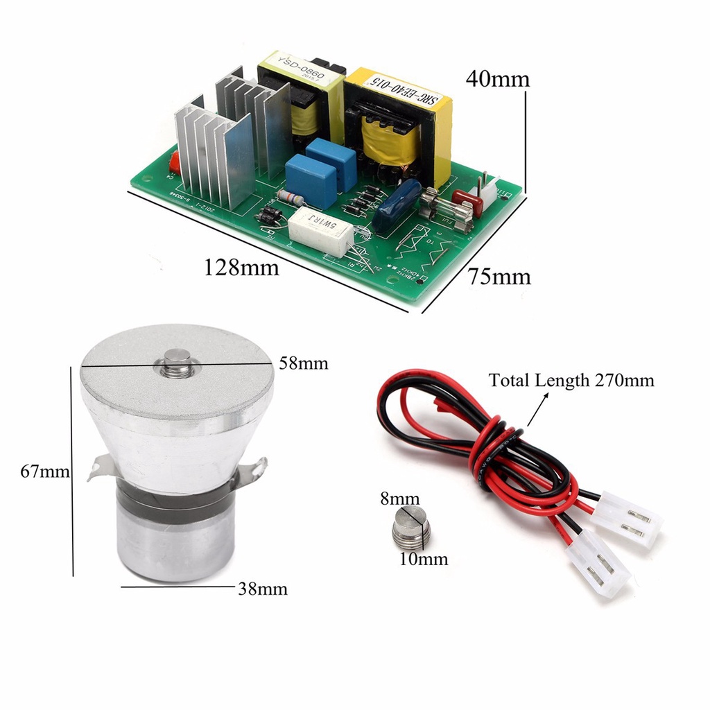Thiết Bị Phát Sóng Siêu Âm 100w 28khz N2Vn