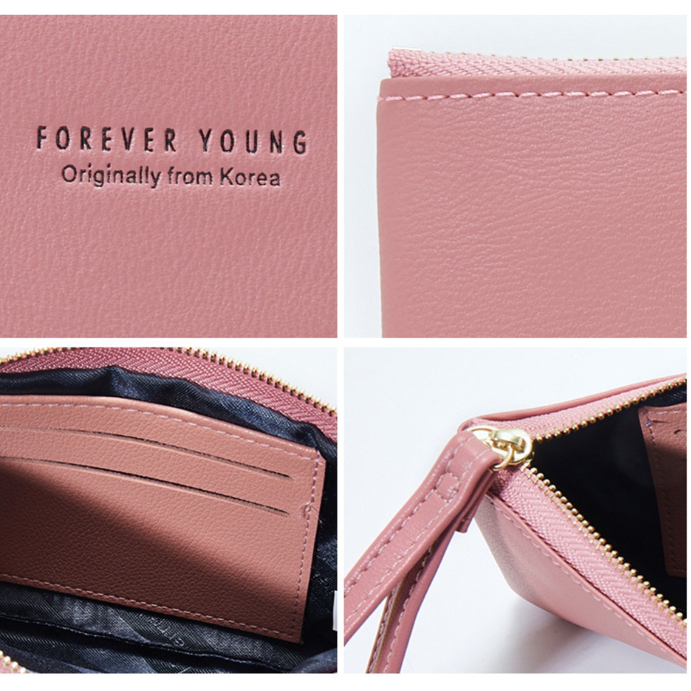 Ví Nữ Dài Cầm Tay FOREVER YOUNG Dáng Basic Sang Trọng Nhiều Màu Thay Đổi FY09 - Tukado