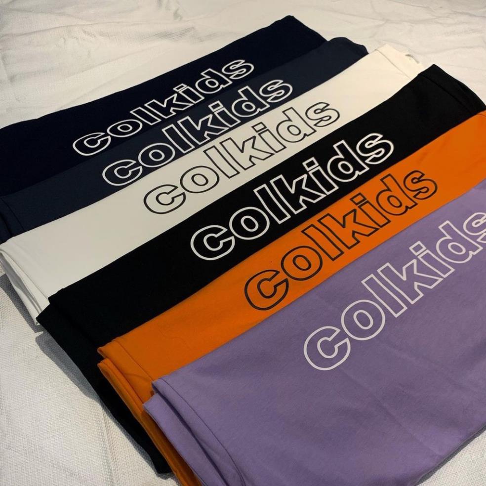 Áo thun tay lỡ COLKIDS  phông nam nữ chất vải thun cotton, chất mát. ( V13 )