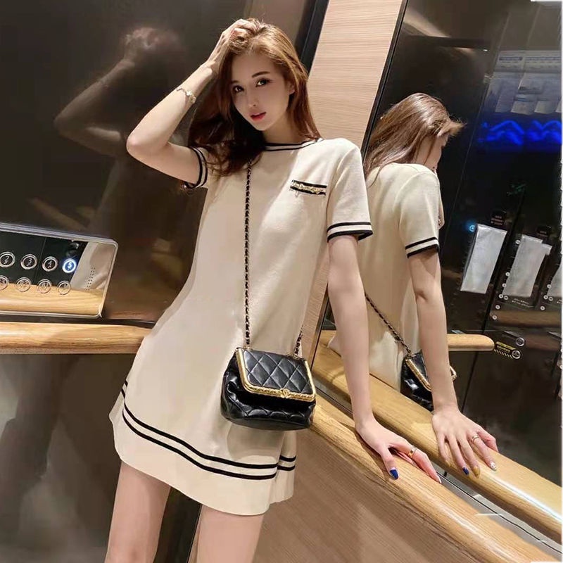 COZOK Đầm Tay Ngắn Dáng Ôm Hợp Thời Trang Cho Các Bạn Gái