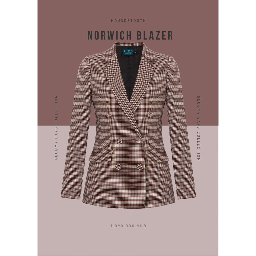 WALENTY -  Blazer Hounstooth Norwich