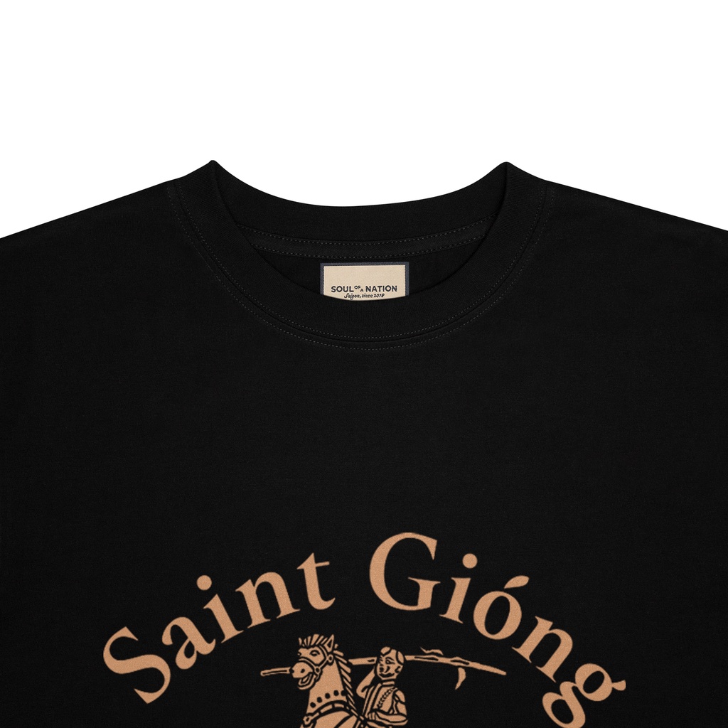 Áo thun unisex In cao cấp SAINT GIÓNG (THÁNH GIÓNG) form basic 100% cotton premium SOUL OF A NATION - Original VER