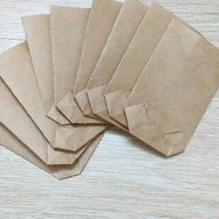 Combo 200 túi kraft nhật mini 6 x 8 cm