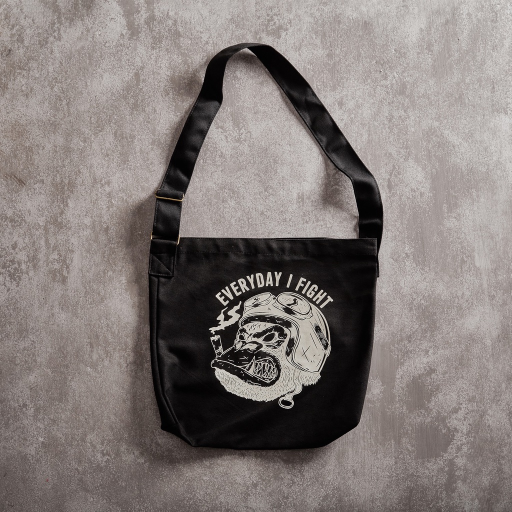 Túi Tote Gori Bag - Gori Khỉ - Đen