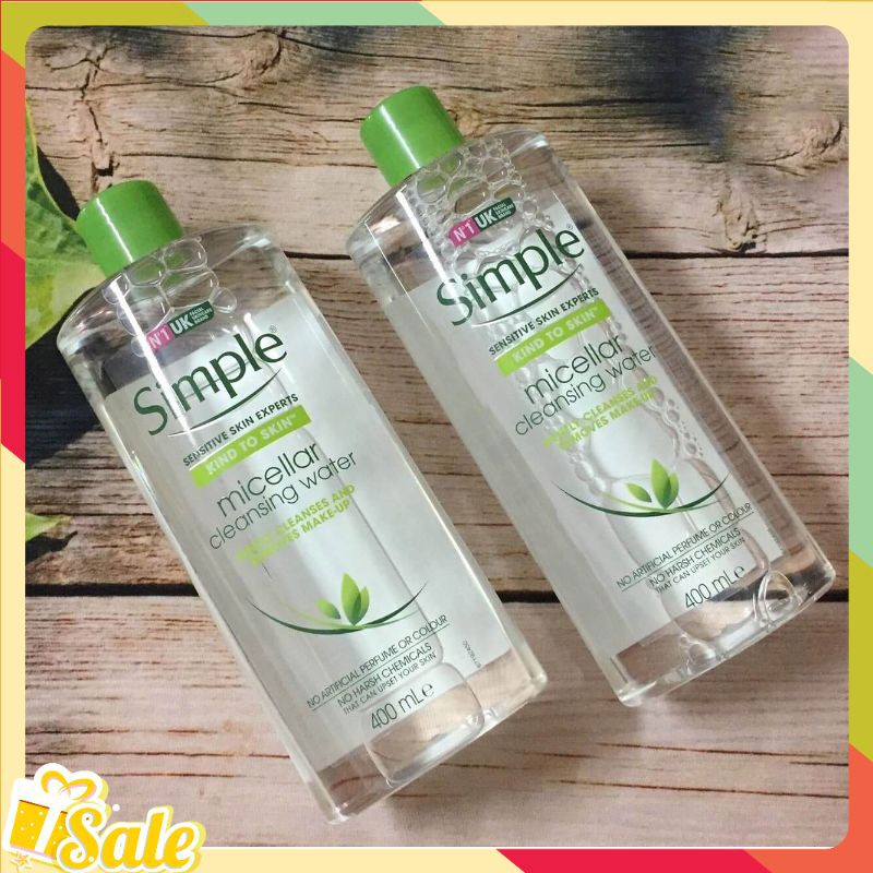 Nước Tẩy Trang Simple Micellar Cleansing Water 200ml - Làm Sạch Sâu Cho Mọi Loại Da | BigBuy360 - bigbuy360.vn