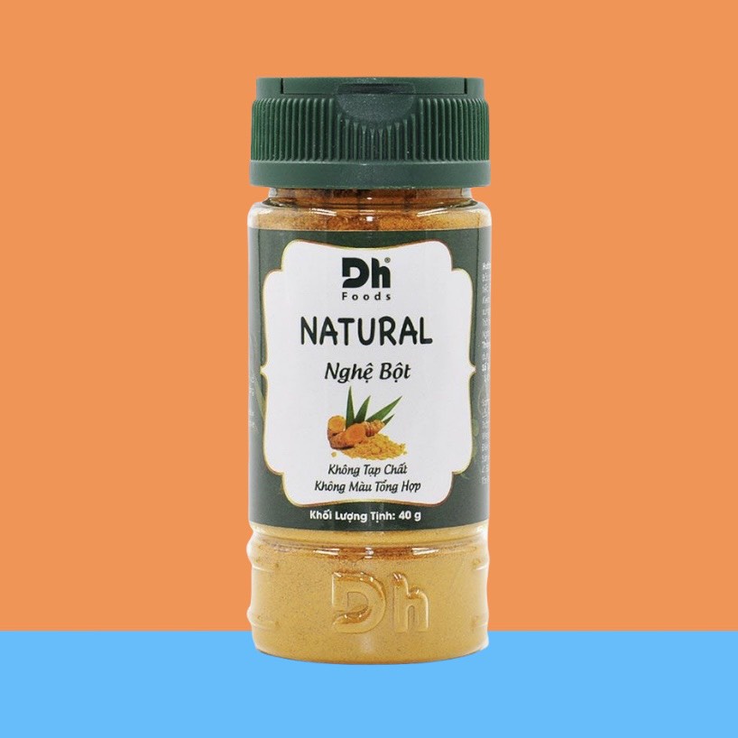 Nghệ bột Dh Foods Natural hũ 40g - Bột nghệ nguyên chất